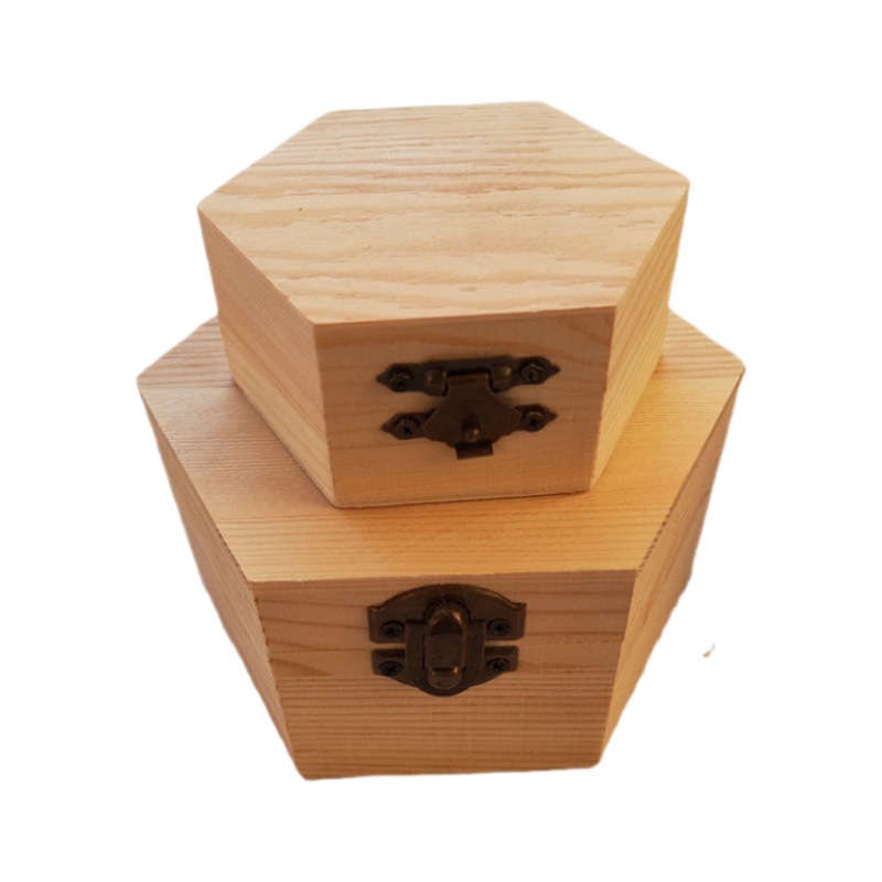 Hecho a mano DIY caja de almacenamiento de madera copo de nieve barro perla barro molde ultra-luz madera amor caja de joyería