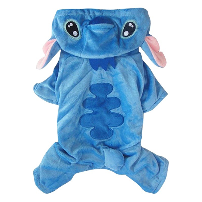 Ropa para mascotas transfronterizas en stock Stitch de cuatro patas comercio exterior otoño e invierno fabricante de ropa al por mayor para perros pequeños y medianos.