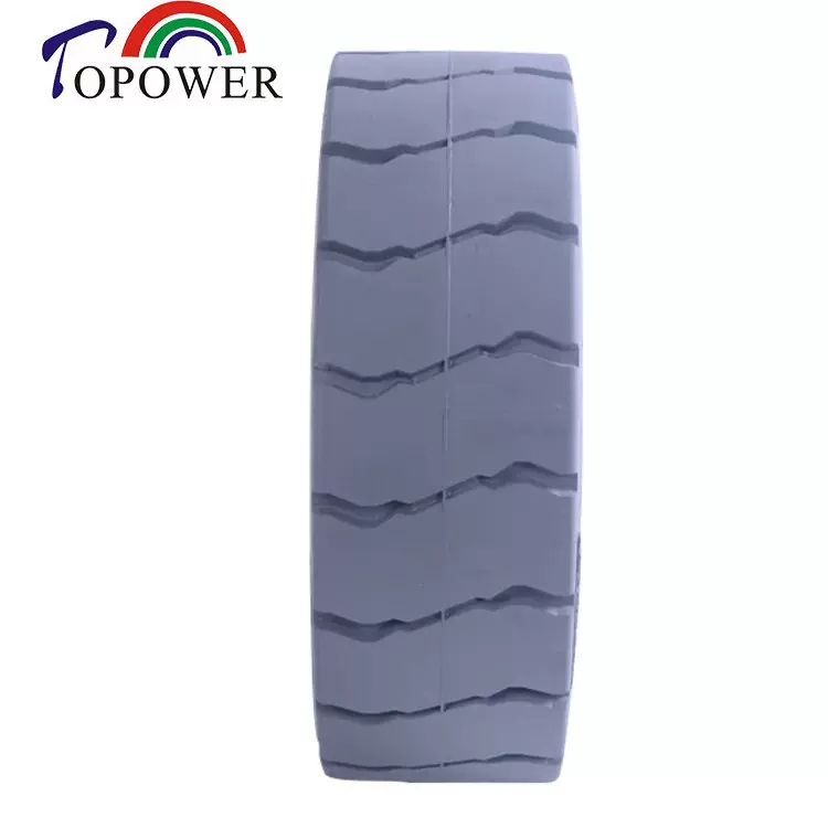 粘结式实心轮胎/15*5/耐磨/适用于高空作业平台车辆