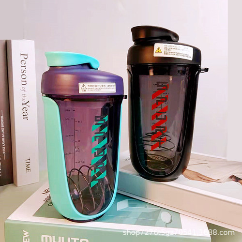Strawberry Life Shaker Cup for Men and Women Fitness Sports Water Bottle Protein Powder Smoothie Plastic Cup High Quality 1763