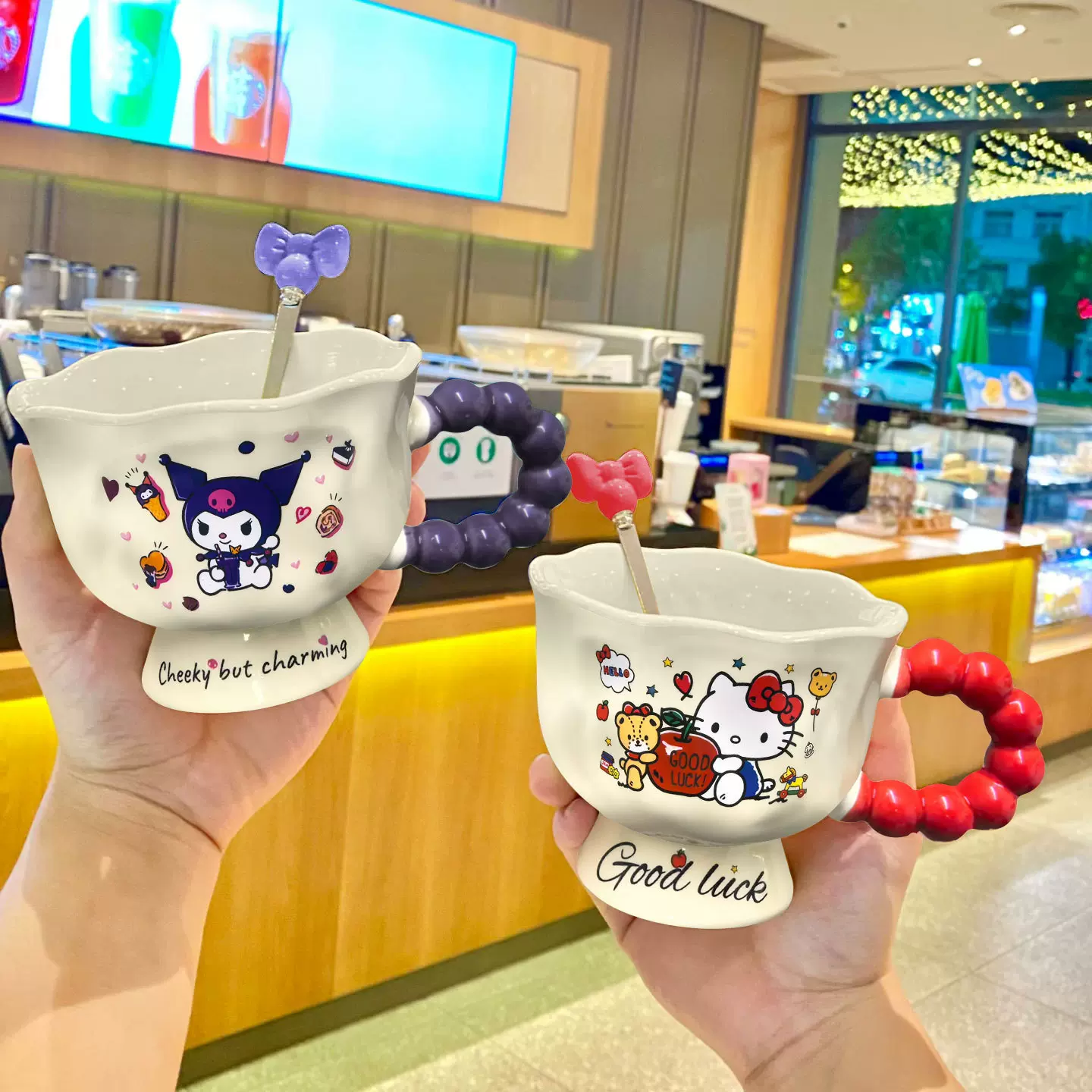 创意卡通陶瓷马克杯高颜值杯子可爱情侣水杯送女生生日礼物伴手礼