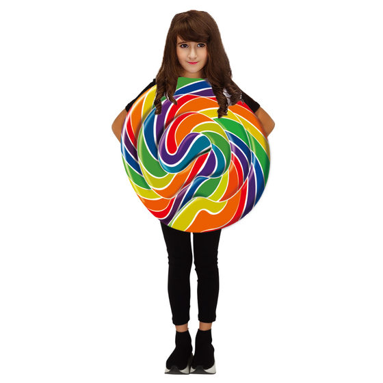 Popsicle Family Party Costume Candy Parent Costume Funny Lollipop Carnival Cosplay COS