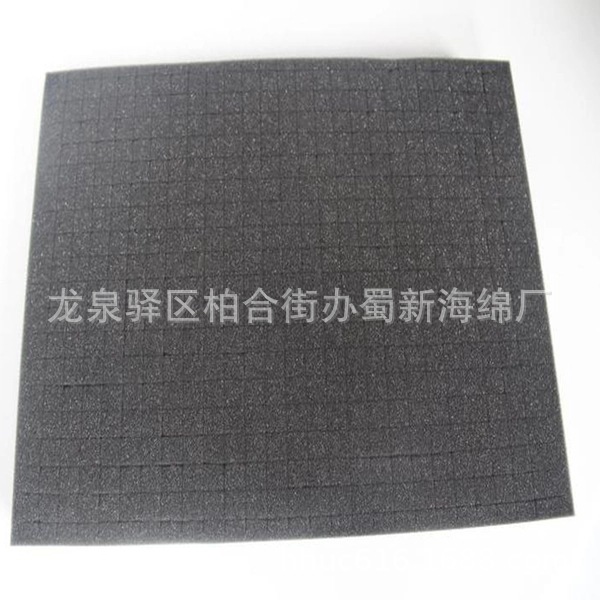 工具箱内衬小方格海绵/任意手撕高密度格子海绵/1cm格子手撕海绵