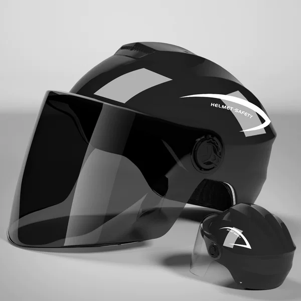 Motorcycle helmet wholesale helmet battery car electric car riding helmet four seasons universal men's and women's half helmet
