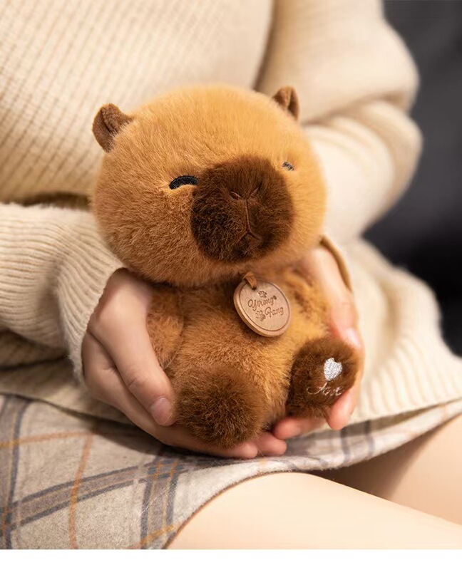 Xiangdundun パラダイスシリーズ人形かわいいかわいいぬいぐるみカピバラ人形ギフトキャッチャーギフト|undefined
