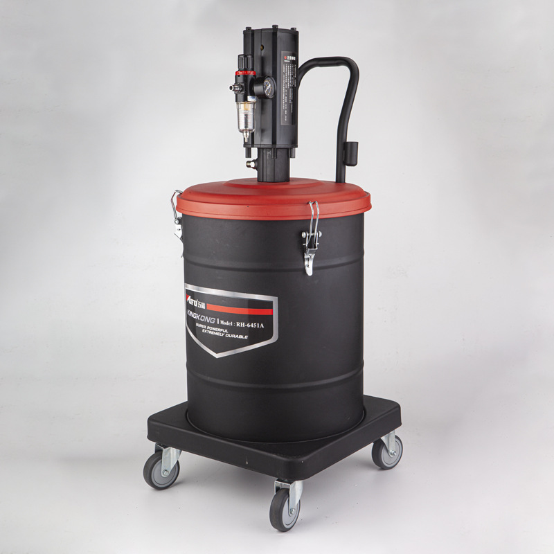Wufu pistola de grasa neumática cojinete mecánico equipo de lubricación de Alta Presión Bomba de mantequilla máquina de mantequilla engrasador de mantequilla grande image 6