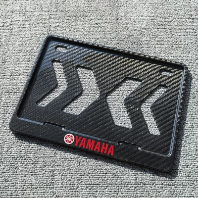 Nömrə qabı Plate Frame, Vehicle Number Plate - motorcycle-molded-dry-carbon-twill-yamaha