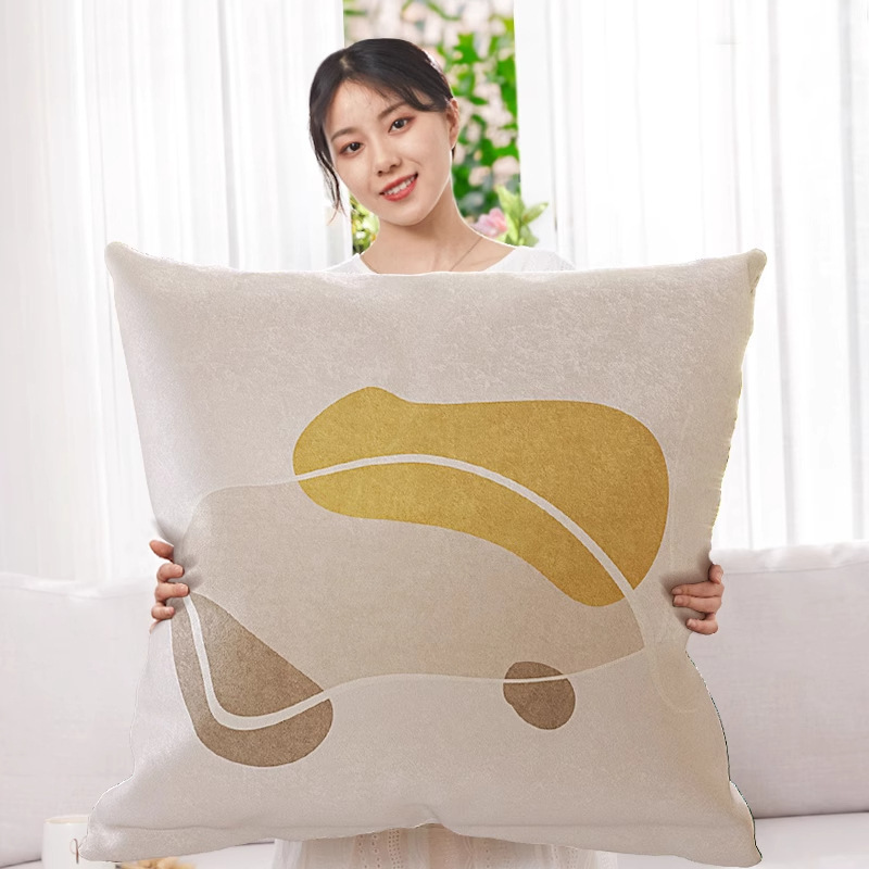 ホワイト大サイズリビングソファ抱き枕エスプレッソ風大きいクッション抱き枕カバー枕高級感大きいクッション|undefined