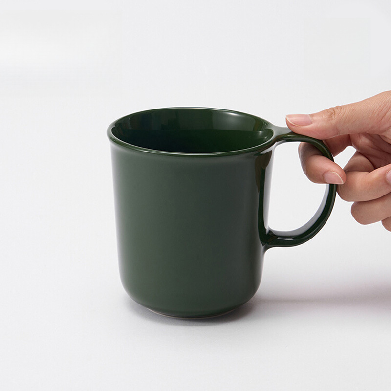 Koffiemok, aardewerk, watermok in Muji-stijl, drinkbeker voor bij het ontbijt, keramische mok_voghion.com