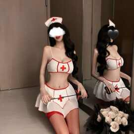 情趣内衣性感纯欲护士妹妹激情制服诱惑夫妻床上用品套装开档免脱