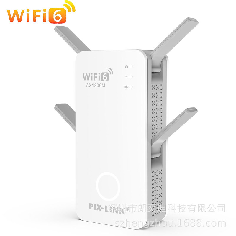 1800mbps high-speed signal amplifier Wifi 6 router repeater 1800mbps high-speed signal amplifier Wifi 6 router repeater