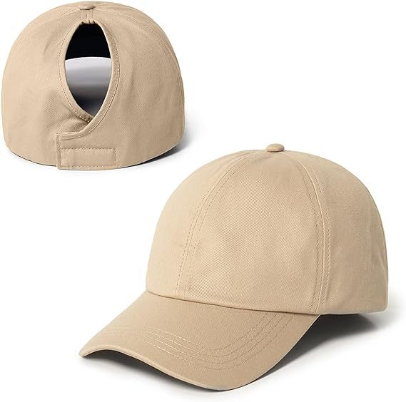 Herbst- und Winter-Baseballkappe, Ponytail-Kappe, mit doppellagiger Haarpflegekappe gefüttert, Sportkappe, mit Schnallenverschluss auf der Rückseite, für den Außenbereich – Detail 8