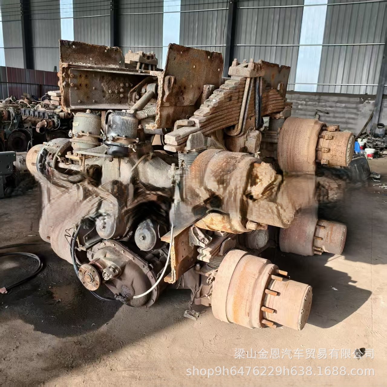 Exporting Sinotruk Ac16 Weichai Steyr Hande Front and Rear Axles Hw10.Hw12 Transmission Wd615 Engine