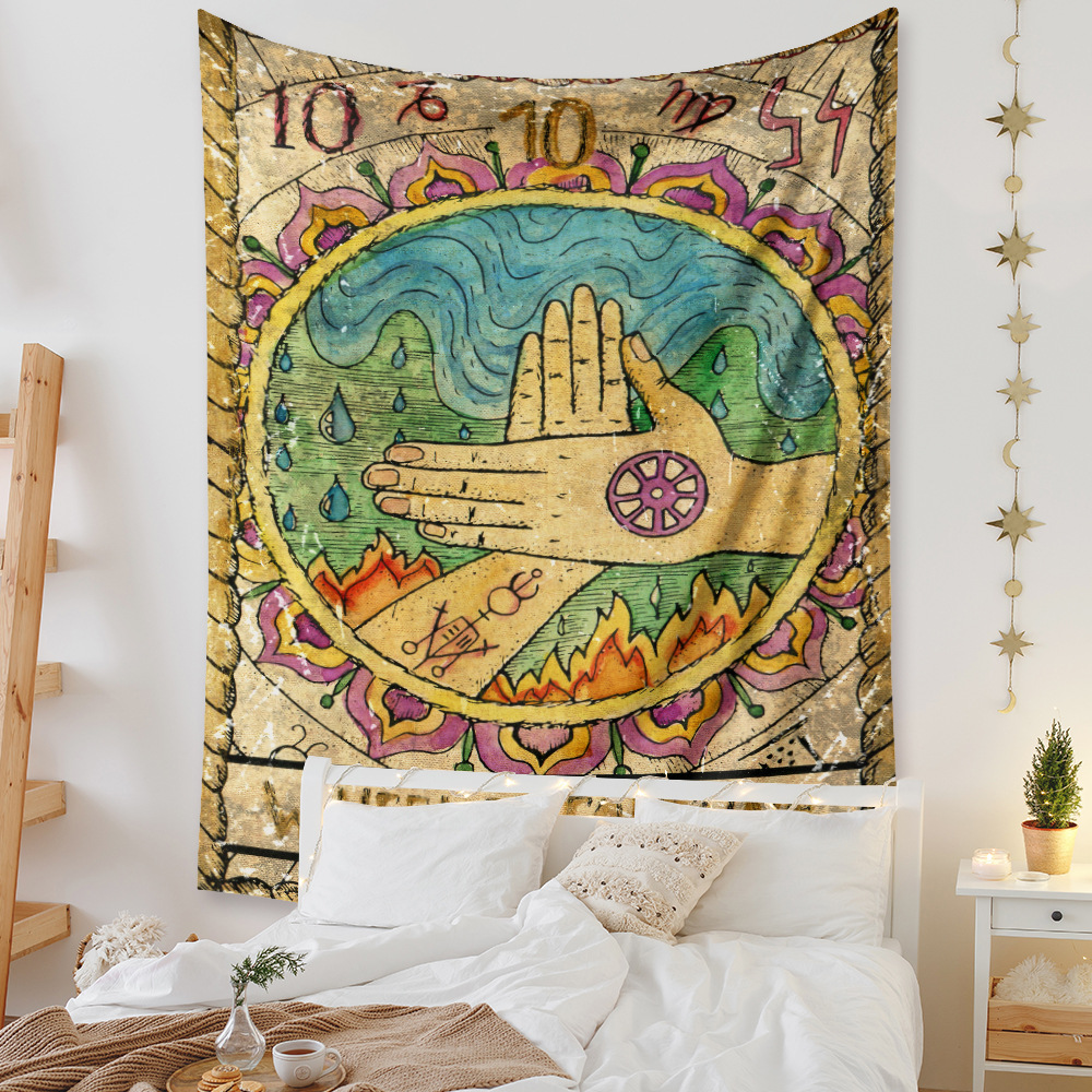 Tapestry Bohemian Tapestry Room Decoration Background Cloth Hanging Cloth Tapestry display picture 46