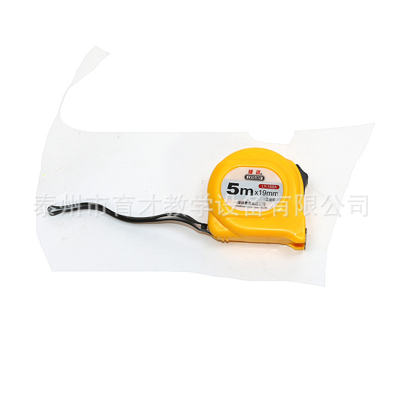 10005钢卷尺拉尺5米加厚不锈钢便携 测量工具盒尺教学仪器钢卷尺