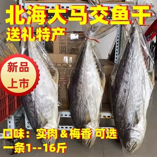 大马鲛鱼干鲅鱼干马鲛王祥马鲛鱼片马友鱼梅香咸鱼干北海特产海鲜