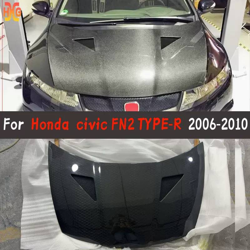 Подходит для Honda Civic FN2 Typer модифицированная крышка двигателя Mugen безлимитный углеродный головка крышки