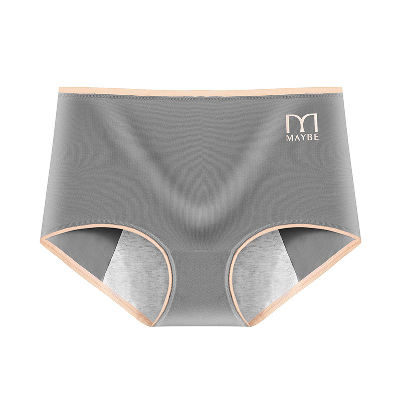 Cintura alta período fisiológico ropa interior período menstrual alargado capa a prueba de fugas Tía grande pantalones algodón refrescante Transpirable Calzoncillos de cintura alta