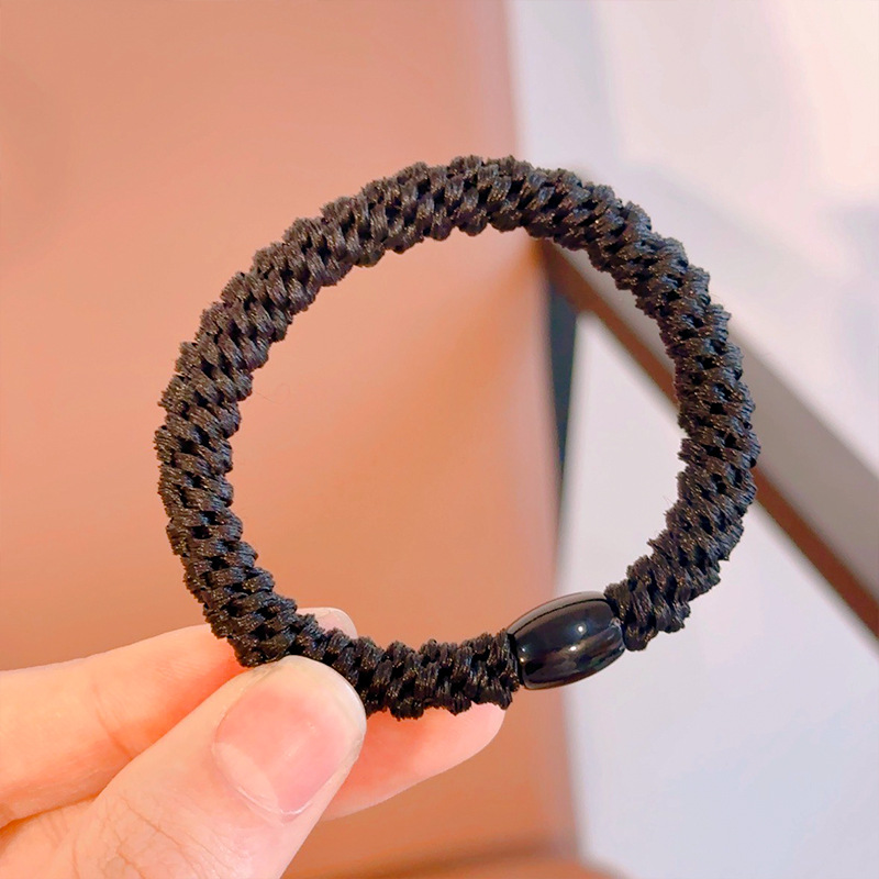 76#밝은 실크가 없는 검정색