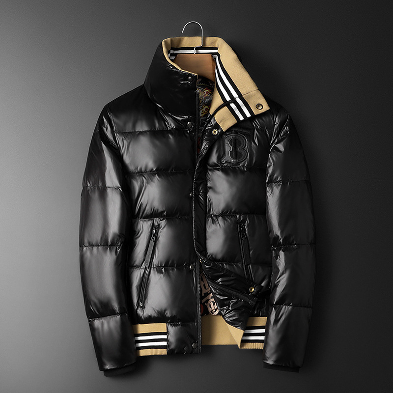 Estación Europea 2023 invierno nuevos hombres de pato blanco abajo chaqueta Europea casual gran marca caliente chaqueta caliente hombres