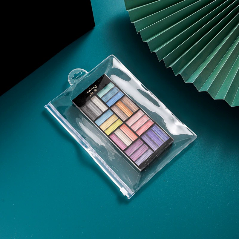 Сумка на молнии с кольцом, самозакрывающаяся сумка для хранения косметики, утолщенная универсальная прозрачная упаковочная сумка из ПВХ, логотип для печати