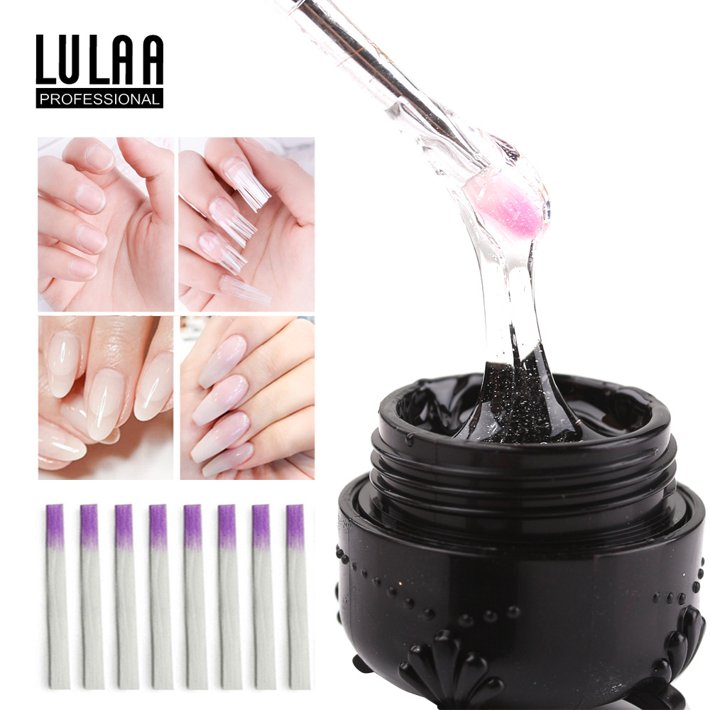 Cross -border explosion nails extend fibrous fiber suite Fast…