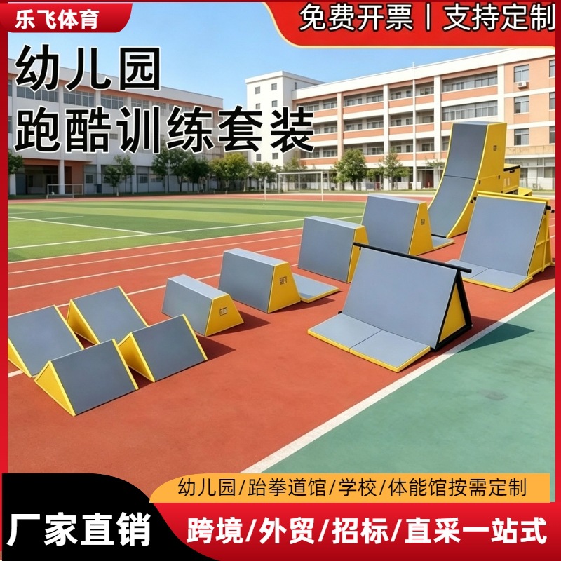 儿童体适能跑酷器材九件套早教体能馆幼儿园训练套装