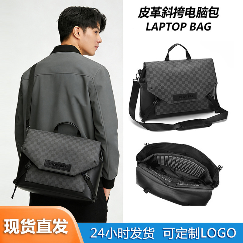 Apple 14inch Laptop Bag 16inch Men's Crossbody Bag High-End Messenger Bag Business Bag