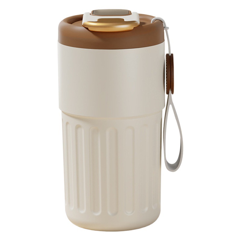 316 Taza de café con aislamiento de estilo nuevo de acero inoxidable para hombres y mujeres, taza de regalo de alto valor, botella de agua de letras portátil para estudiantes