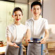 Clothing Research Hall Restaurant Waiter Work Clothes New Chinese-style Hotel Restaurant Guofeng Short-sleeved Women's Summer Work Clothes