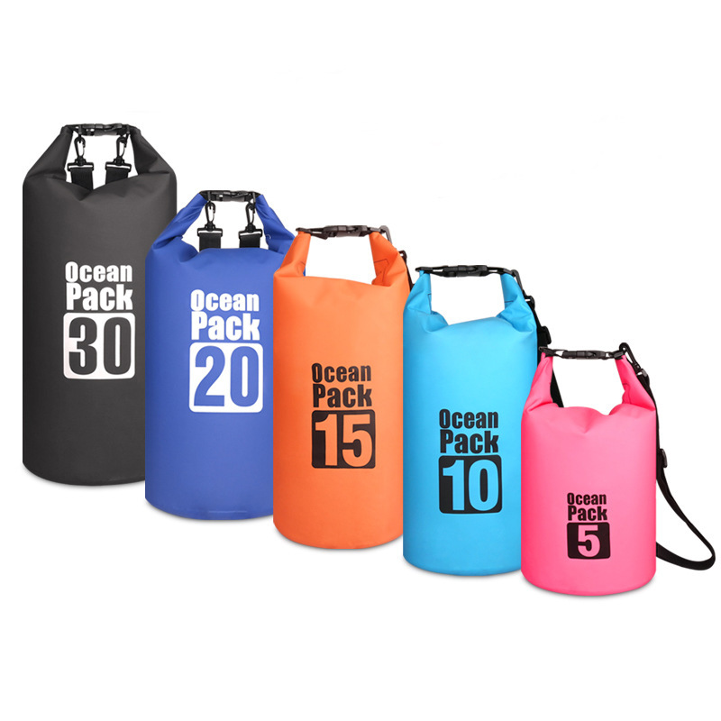 Verano playa caliente deriva bolsa de natación al aire libre mochila individual PVC impermeable bolsa de teléfono móvil Portátil Bolsa de cubo grande