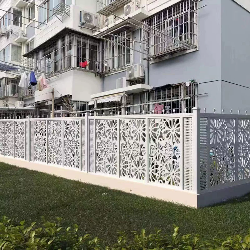 Производитель инженерных ограждений из цинковой стали, индивидуальная сварка и установка ландшафтных стальных конструкций, оцинкованные полые инженерные ограждения