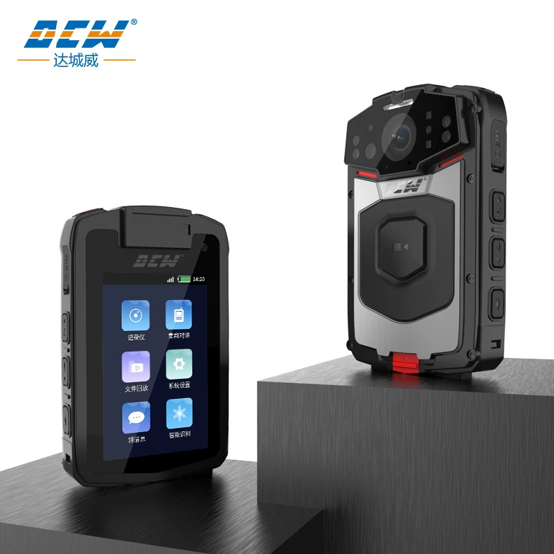 Далчэн WD DCWV8A1 полицейское регистратор 4G сенсорный экран WIFI Bluetooth GPS видеорегистратор в реальном времени