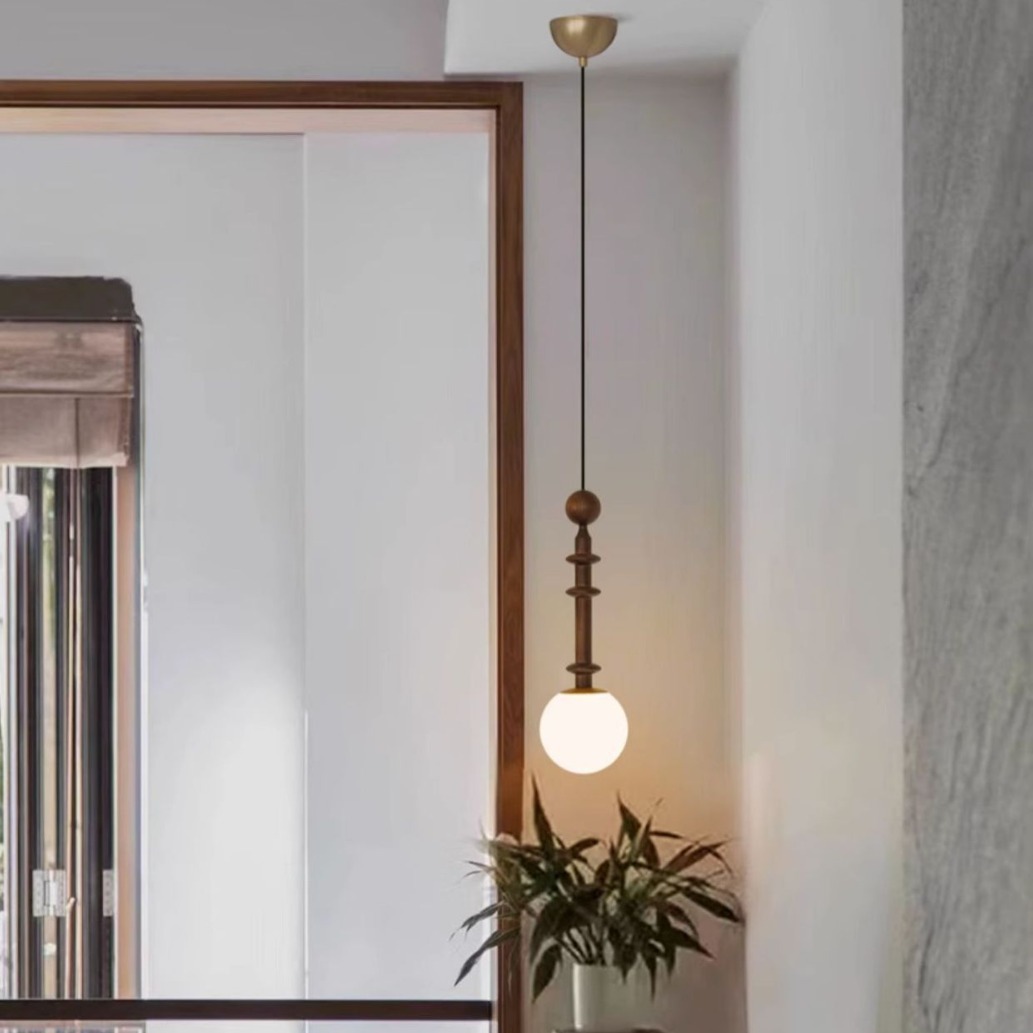 Lámpara de pared simple de cable de tracción lámpara de cabezal de cama retro estilo de viento acogedor sala de estar LED dormitorio cama de lujo ligera francesa
