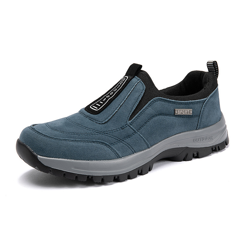 2025 men's shoes light cross-border plus size outdoor hiking shoes hiking spring and autumn manufacturers 39-50 plus size shoes for the elderly