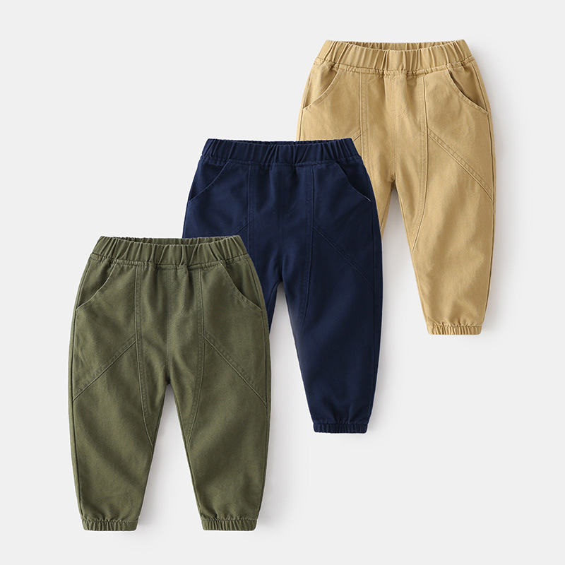 Spring soft comfortable casual trousers for boys