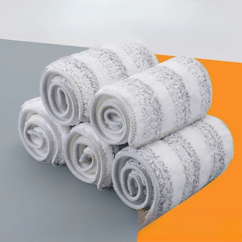 Плоская сменная тканевая швабра без рук, ленивая швабра с тканью для домашней пыли, утолщенная швабра