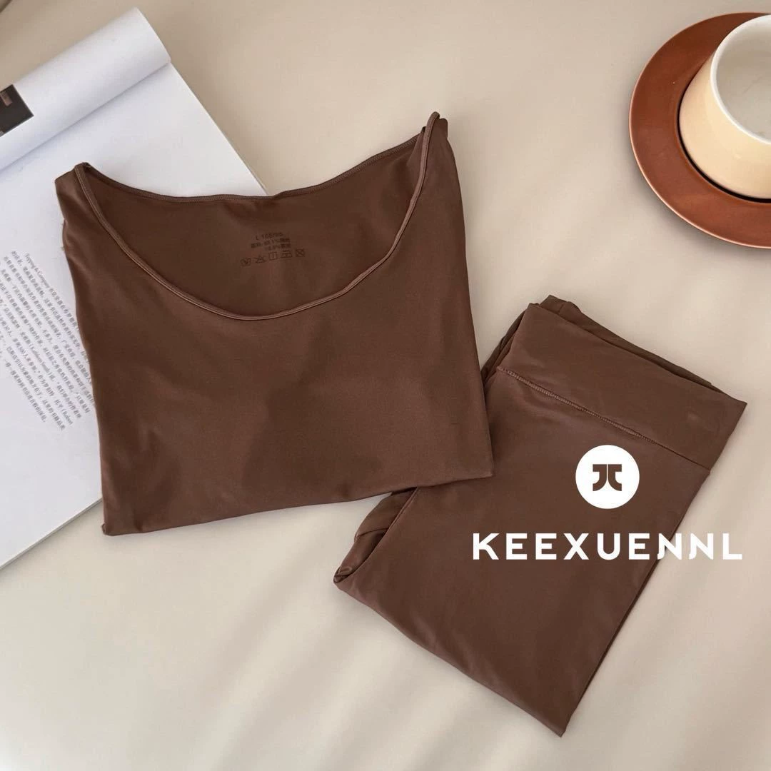 珂宣尼 Keep warm set amino acid based, long-sleeve, trousers