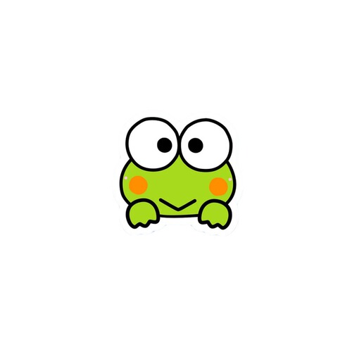 Cute cute frog cartoon brooch wholesale acrylic badge student bag girl personalized trinket patch