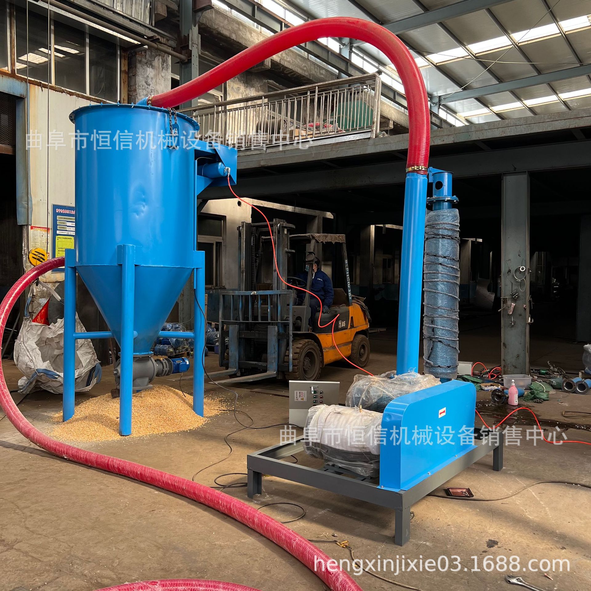 2022新型脉冲除尘气力吸灰机 石灰石粉远距离气力吸灰机 自产自销