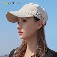 帽子の女性の新型ネットの赤いシンプルなアルファベットの日よけのアヒルの舌の帽子の春と秋の日よけの顔の日よけの帽子の男性の野球