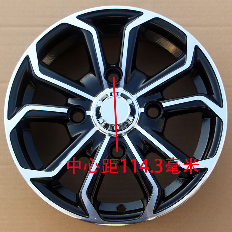 12 inch electric four-wheel vehicle 14570r12 aluminum ring 15570r12 aluminum alloy wheel 13570 motorcycle three wholesale