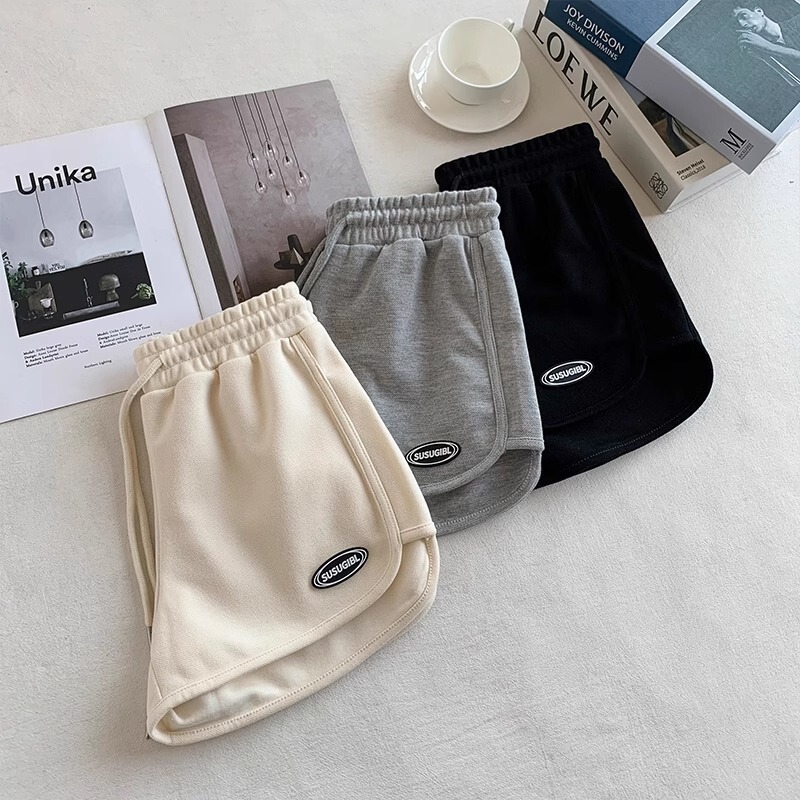 Fashion Sports Shorts for Women Summer 2024 New Slim Versatile Wide-Leg Hot Pants Home Fitness Drawstring Casual Pants Fashion Sports Shorts for Women Summer 2024 New Slim Versatile Wide-Leg Hot Pants Home Fitness Drawstring Casual Pants