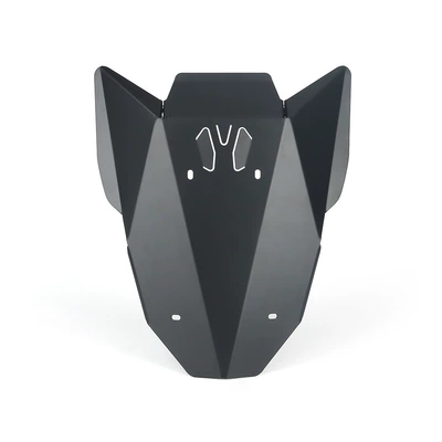 Applicable to ZONTES 368G Front Windshield Fairing Deflector Extension Windshield Shield (Motorcycle front windshield) - black