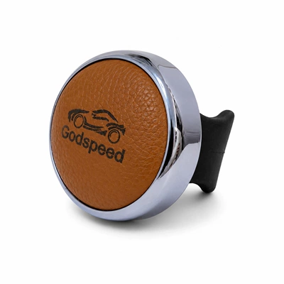 Car Steering Wheel Power Ball Steering wheel booster - skin-texture-brown