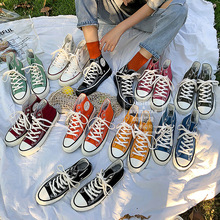 暮星EVENSTAR 圆标帆布鞋学生男女情侣鞋韩国MIS-211板鞋