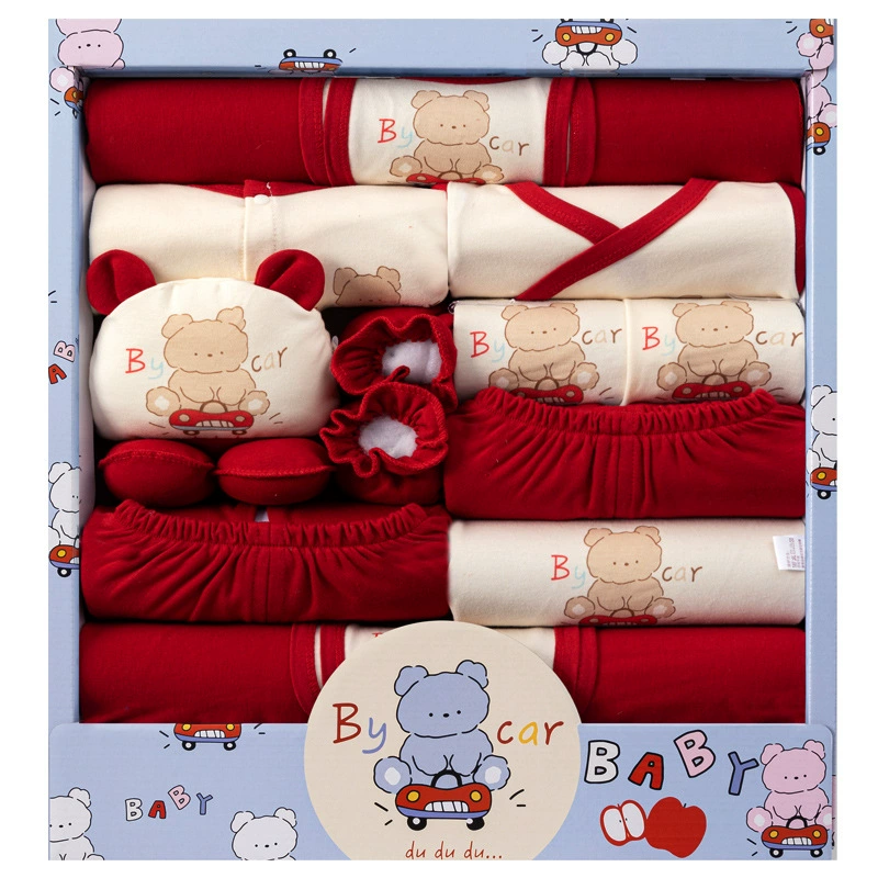 Набор детских комбинезонов (Baby Fashion), новорождённый, 9 предметов, осенние/всесезонные дизайны