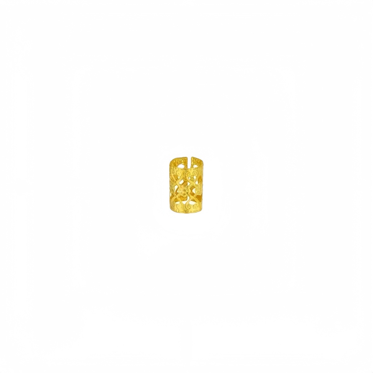 Flor de ciruelo oro 10*15 mm4 #