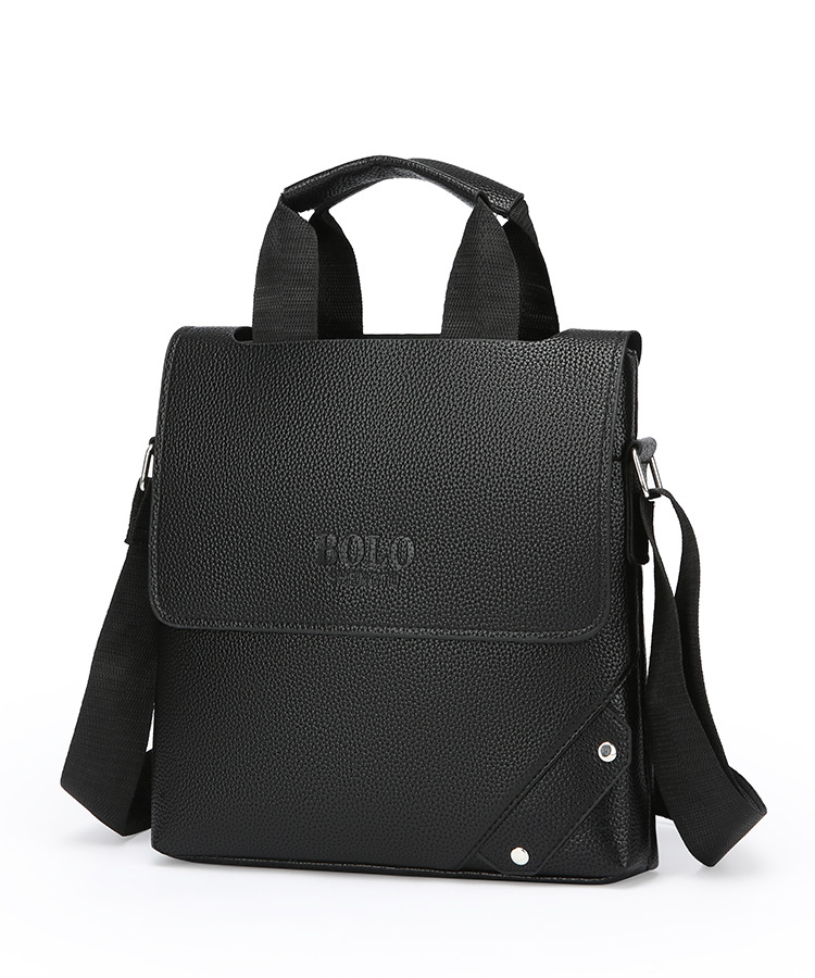 Amazon's foreign trade men's single-shoulder bag, casual crossbody bag, large-capacity business retro European and American water-resistant men's bag undefined