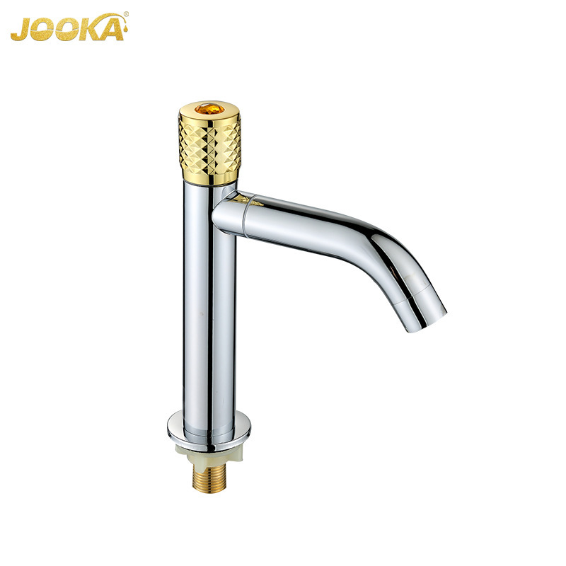 Factory Direct Sales Faucet Household Bathroom Countertop Basin 201 Single Cold Basin Affordable Price Design Classic and Simple